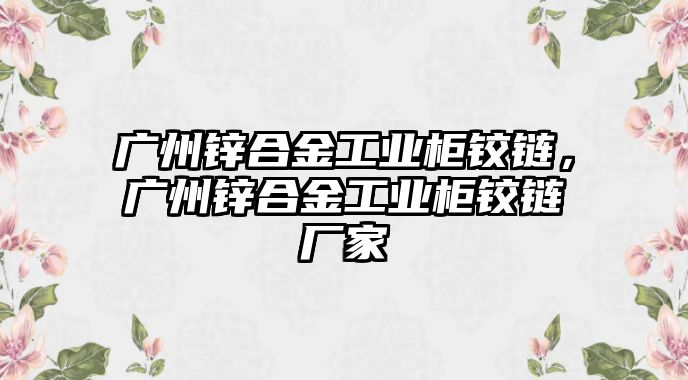 廣州鋅合金工業(yè)柜鉸鏈，廣州鋅合金工業(yè)柜鉸鏈廠家