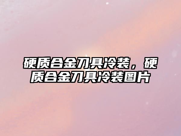 硬質合金刀具冷裝，硬質合金刀具冷裝圖片