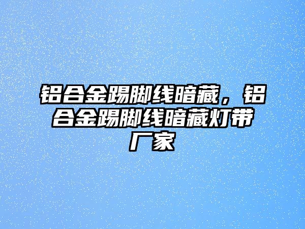 鋁合金踢腳線暗藏，鋁合金踢腳線暗藏?zé)魩S家