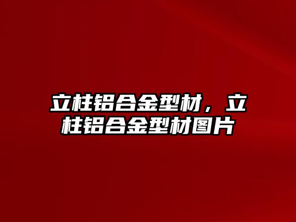 立柱鋁合金型材，立柱鋁合金型材圖片