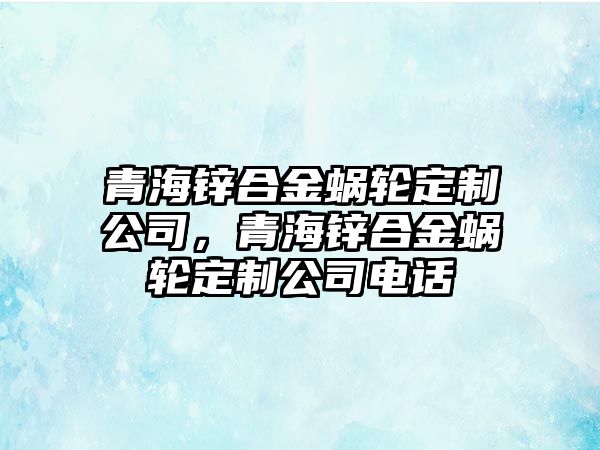 青海鋅合金蝸輪定制公司，青海鋅合金蝸輪定制公司電話