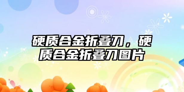 硬質(zhì)合金折疊刀，硬質(zhì)合金折疊刀圖片