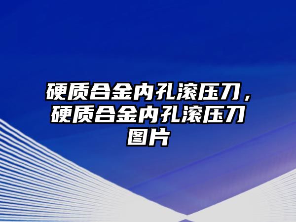 硬質(zhì)合金內(nèi)孔滾壓刀，硬質(zhì)合金內(nèi)孔滾壓刀圖片