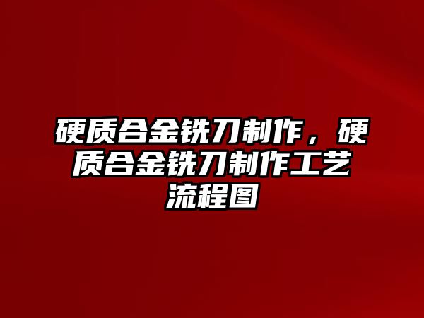 硬質(zhì)合金銑刀制作，硬質(zhì)合金銑刀制作工藝流程圖