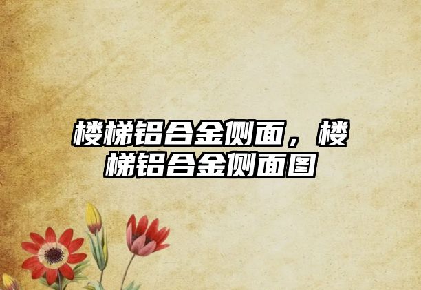 樓梯鋁合金側(cè)面，樓梯鋁合金側(cè)面圖