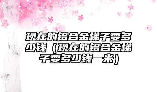 現(xiàn)在的鋁合金梯子要多少錢（現(xiàn)在的鋁合金梯子要多少錢一米）