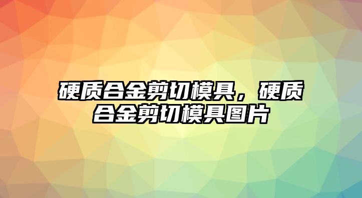 硬質(zhì)合金剪切模具，硬質(zhì)合金剪切模具圖片