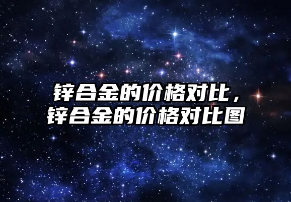 鋅合金的價格對比，鋅合金的價格對比圖