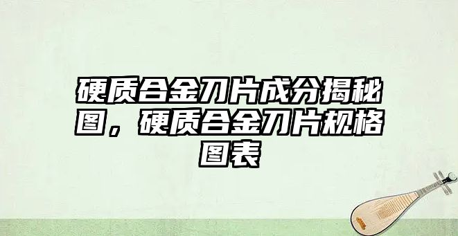 硬質(zhì)合金刀片成分揭秘圖，硬質(zhì)合金刀片規(guī)格圖表