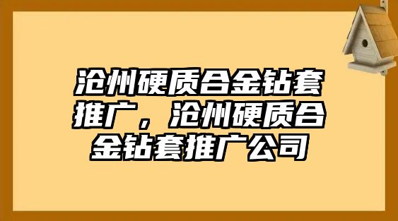 滄州硬質(zhì)合金鉆套推廣，滄州硬質(zhì)合金鉆套推廣公司