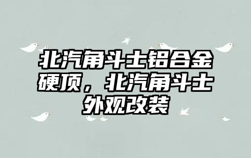 北汽角斗士鋁合金硬頂，北汽角斗士外觀改裝