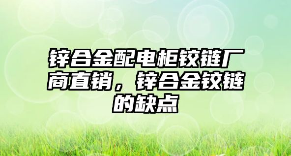 鋅合金配電柜鉸鏈廠商直銷，鋅合金鉸鏈的缺點