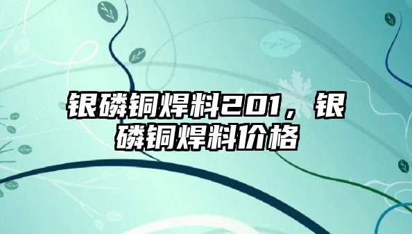 銀磷銅焊料201，銀磷銅焊料價格