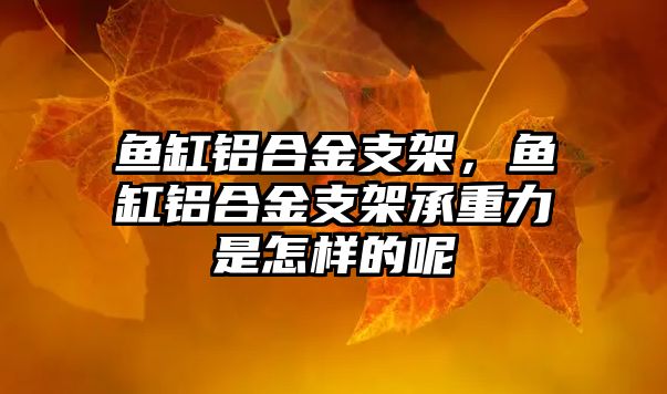 魚缸鋁合金支架，魚缸鋁合金支架承重力是怎樣的呢