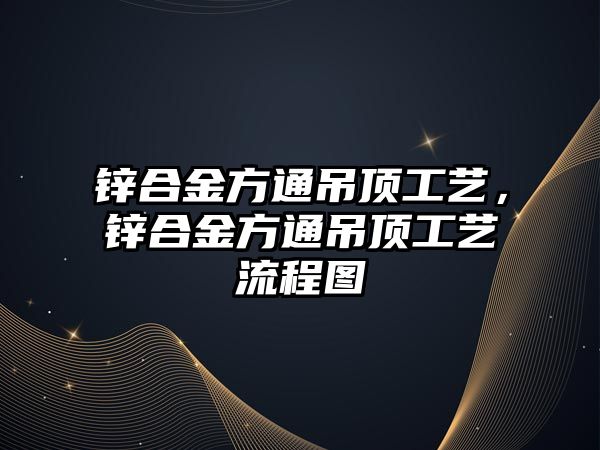 鋅合金方通吊頂工藝，鋅合金方通吊頂工藝流程圖