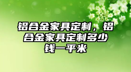 鋁合金家具定制，鋁合金家具定制多少錢一平米