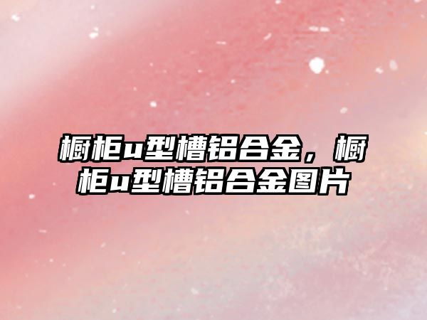 櫥柜u型槽鋁合金，櫥柜u型槽鋁合金圖片