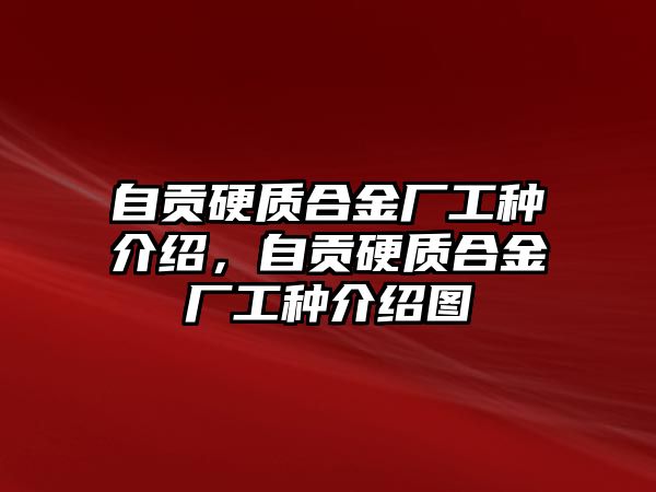 自貢硬質(zhì)合金廠工種介紹，自貢硬質(zhì)合金廠工種介紹圖