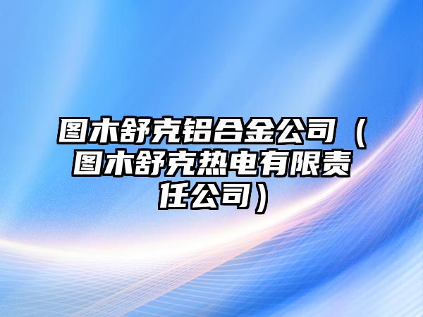 圖木舒克鋁合金公司（圖木舒克熱電有限責(zé)任公司）