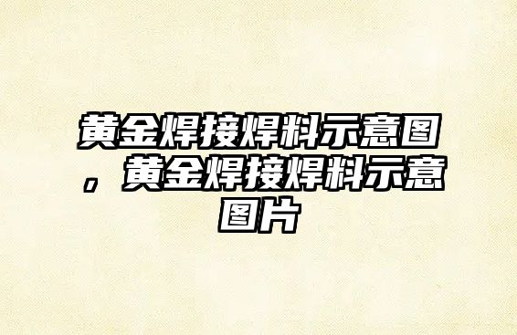 黃金焊接焊料示意圖，黃金焊接焊料示意圖片