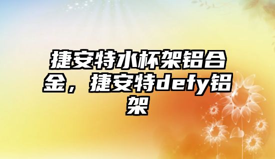 捷安特水杯架鋁合金，捷安特defy鋁架