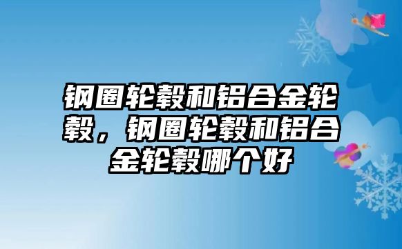 鋼圈輪轂和鋁合金輪轂，鋼圈輪轂和鋁合金輪轂?zāi)膫€好