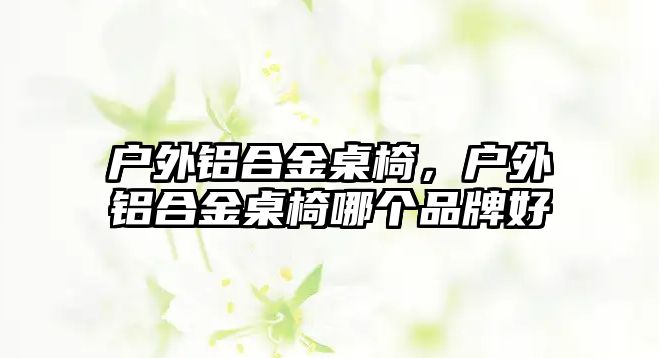 戶外鋁合金桌椅，戶外鋁合金桌椅哪個(gè)品牌好