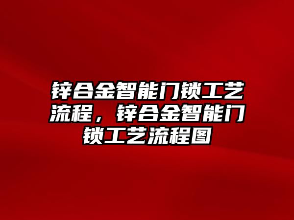 鋅合金智能門鎖工藝流程，鋅合金智能門鎖工藝流程圖