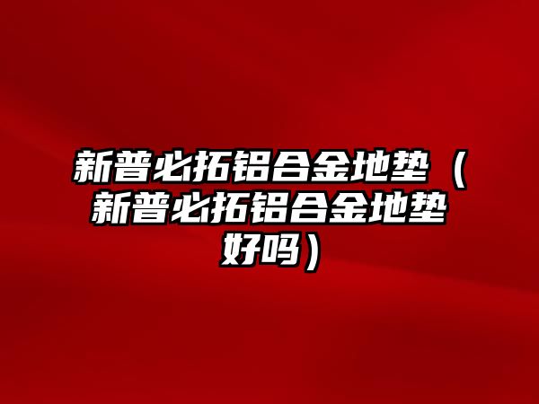 新普必拓鋁合金地墊（新普必拓鋁合金地墊好嗎）