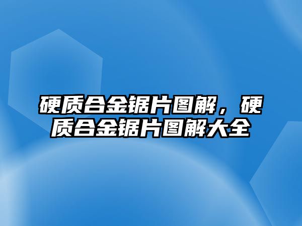 硬質(zhì)合金鋸片圖解，硬質(zhì)合金鋸片圖解大全