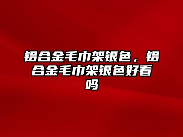 鋁合金毛巾架銀色，鋁合金毛巾架銀色好看嗎