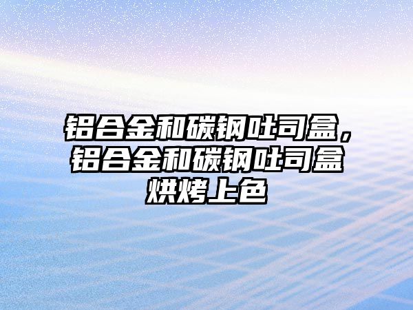 鋁合金和碳鋼吐司盒，鋁合金和碳鋼吐司盒烘烤上色