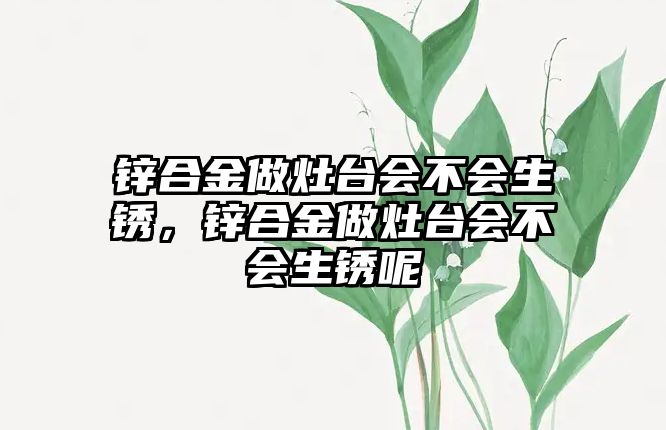 鋅合金做灶臺(tái)會(huì)不會(huì)生銹，鋅合金做灶臺(tái)會(huì)不會(huì)生銹呢