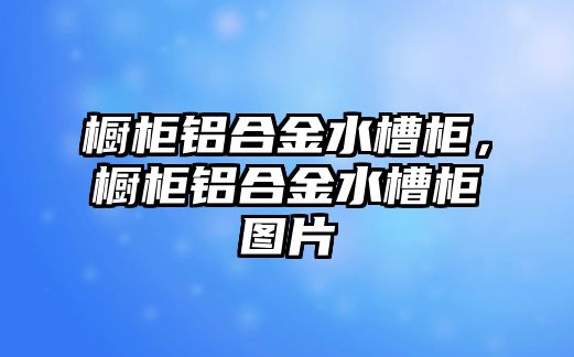 櫥柜鋁合金水槽柜，櫥柜鋁合金水槽柜圖片