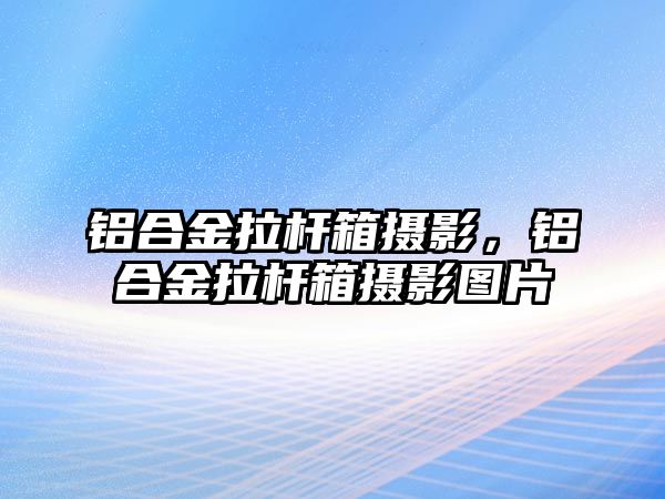 鋁合金拉桿箱攝影，鋁合金拉桿箱攝影圖片