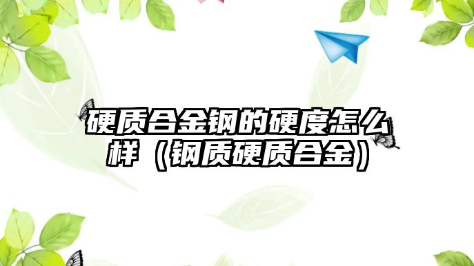 硬質(zhì)合金鋼的硬度怎么樣（鋼質(zhì)硬質(zhì)合金）