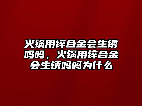 火鍋用鋅合金會生銹嗎嗎，火鍋用鋅合金會生銹嗎嗎為什么