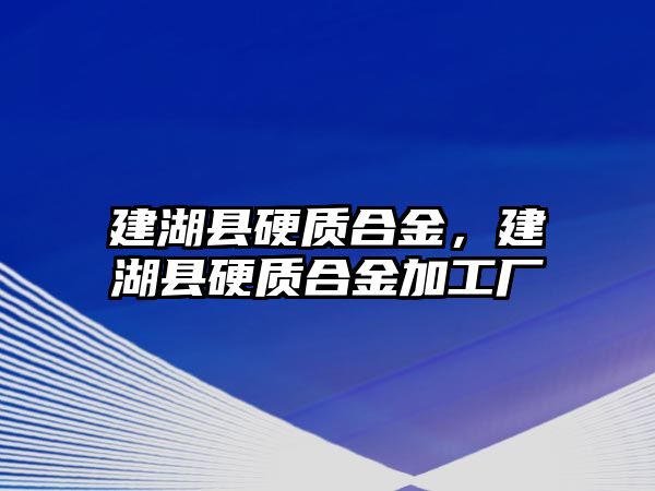 建湖縣硬質(zhì)合金，建湖縣硬質(zhì)合金加工廠