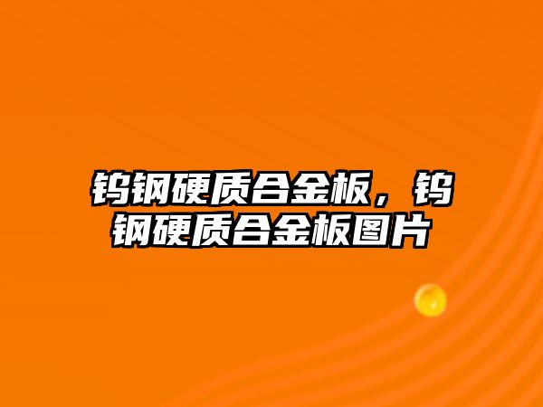 鎢鋼硬質合金板，鎢鋼硬質合金板圖片