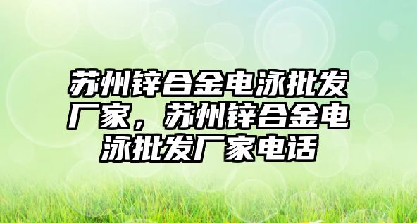 蘇州鋅合金電泳批發(fā)廠家，蘇州鋅合金電泳批發(fā)廠家電話