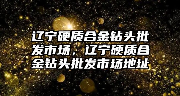 遼寧硬質(zhì)合金鉆頭批發(fā)市場，遼寧硬質(zhì)合金鉆頭批發(fā)市場地址