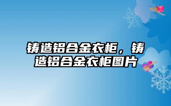 鑄造鋁合金衣柜，鑄造鋁合金衣柜圖片