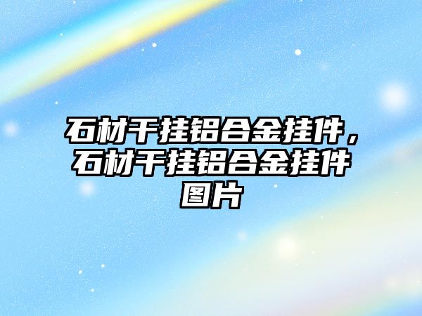 石材干掛鋁合金掛件，石材干掛鋁合金掛件圖片