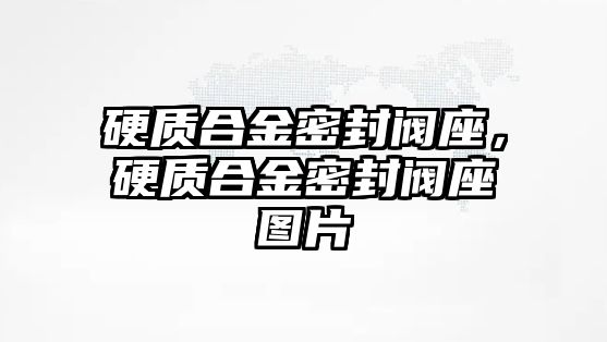 硬質(zhì)合金密封閥座，硬質(zhì)合金密封閥座圖片