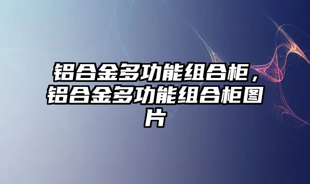 鋁合金多功能組合柜，鋁合金多功能組合柜圖片