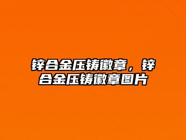 鋅合金壓鑄徽章，鋅合金壓鑄徽章圖片