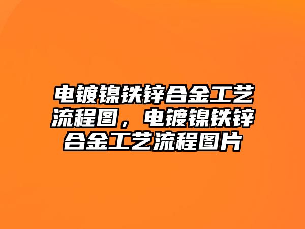 電鍍鎳鐵鋅合金工藝流程圖，電鍍鎳鐵鋅合金工藝流程圖片