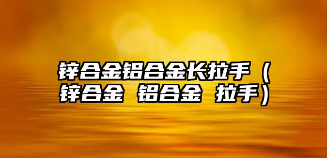 鋅合金鋁合金長拉手（鋅合金 鋁合金 拉手）