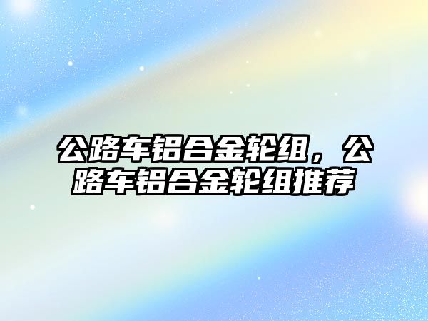 公路車鋁合金輪組，公路車鋁合金輪組推薦