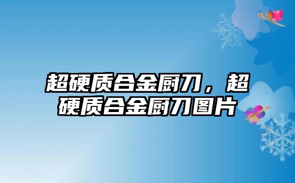 超硬質合金廚刀，超硬質合金廚刀圖片